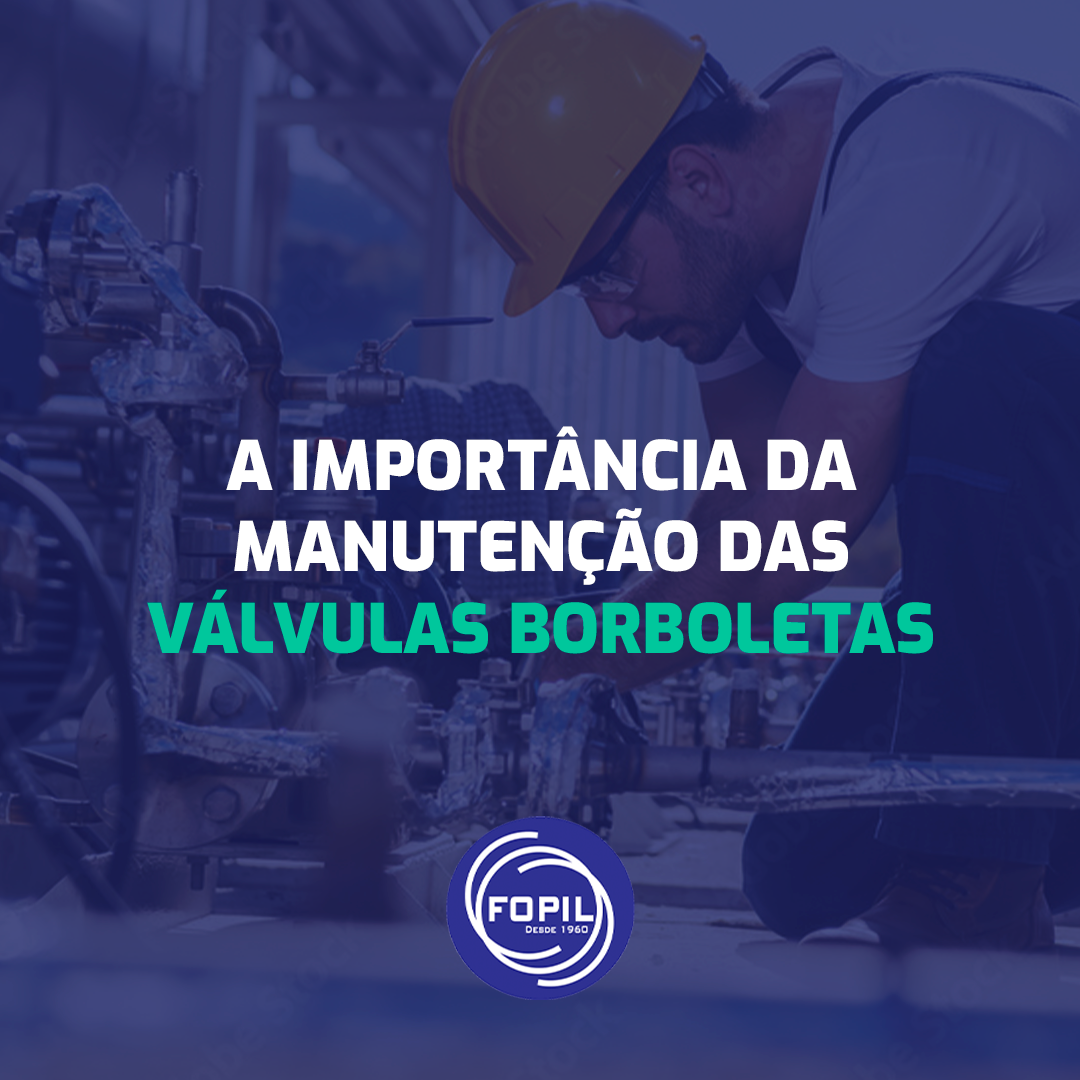 manutenção válvula borboleta